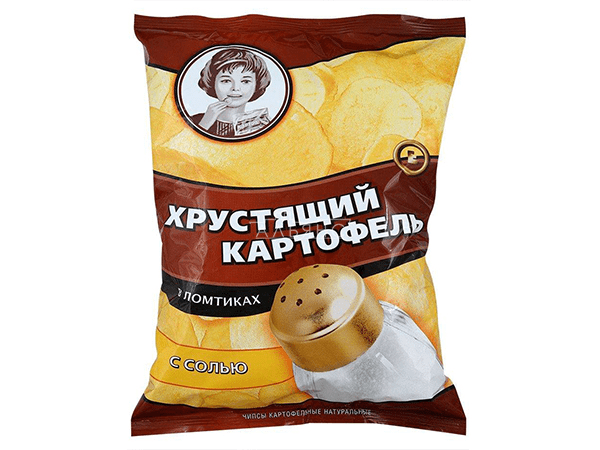 Картофельные чипсы "Девочка" 160 гр. в Перми