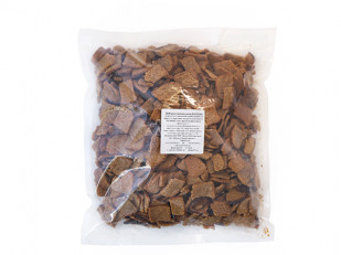 Сухарики с красной икрой: Гренки черные со вкусом красной икры