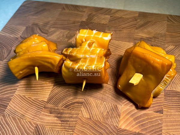 Шашлычок из кальмара х/к в Перми