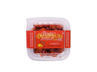 Икра лемонемы вяленая: Фрайчизы со вкусом острый томат (100 гр.)