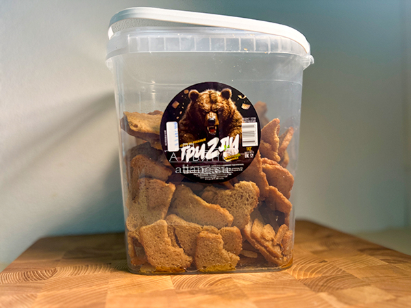 Ведро Ржаные гренки с чесноком в Перми