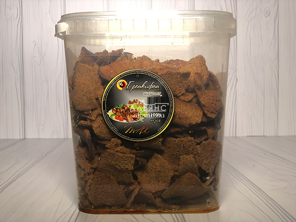 Ржаные гренки со вкусом шашлыка в Перми