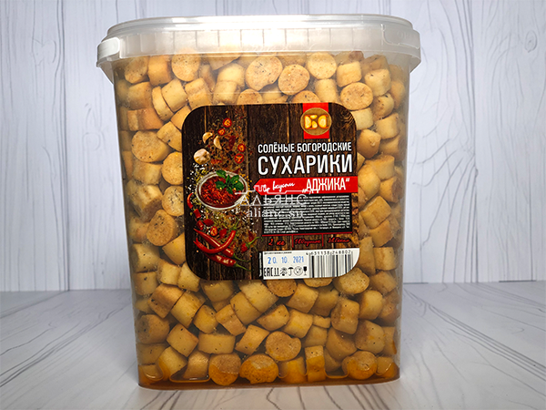 Сухарики с аджикой в Перми