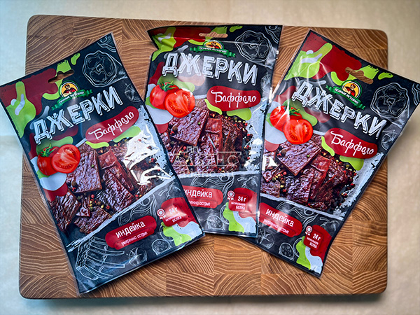 Джерки из индейки "Баффало" 45 гр. в Перми