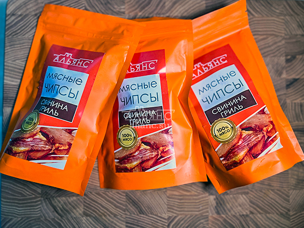 Мясо (АЛЬЯНС) вяленое свинина "Гриль" 50 гр. в Перми