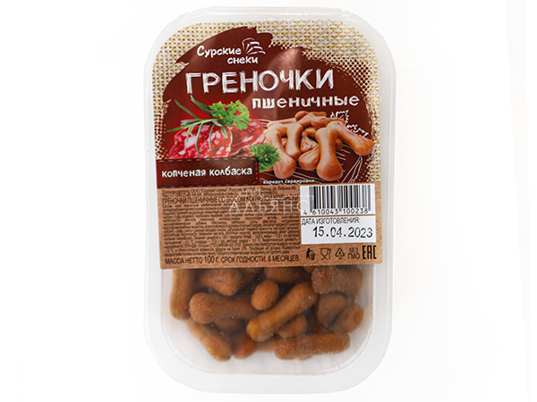 Сурские (ПШЕНИЧНЫЕ) Копченая колбаска (100 гр) в Перми