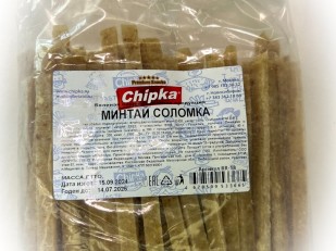 Миндаль копченый: Минтай соломка (Chipka)