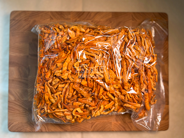 Нитка ЖАРЕНАЯ "Тайский перец" Oktobersnack 1 кг (сырный продукт) в Перми