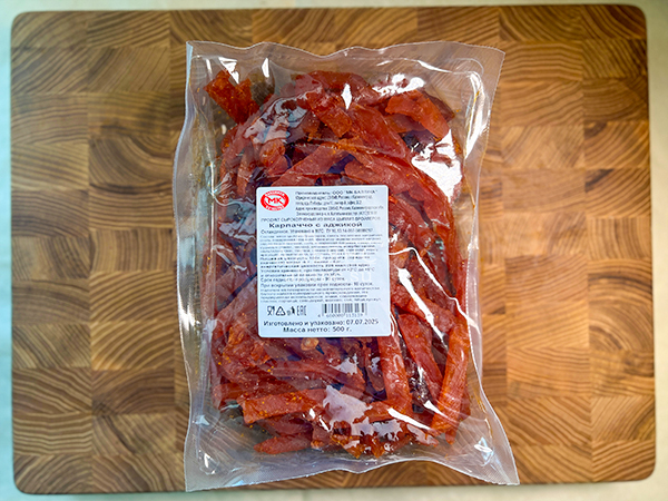 Продукт из мяса птиц "КАРПАЧЧО с АДЖИКОЙ" с/к "ООО БАЛТИКА" (Калининградская обл.) в Перми