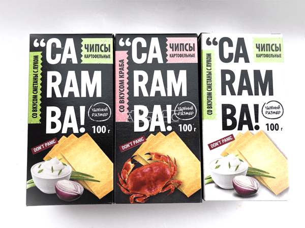 Чипсы "CARAMBA" ассорти 100 гр. в Перми